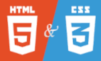 Simbolo do HTML-5 e CSS-3